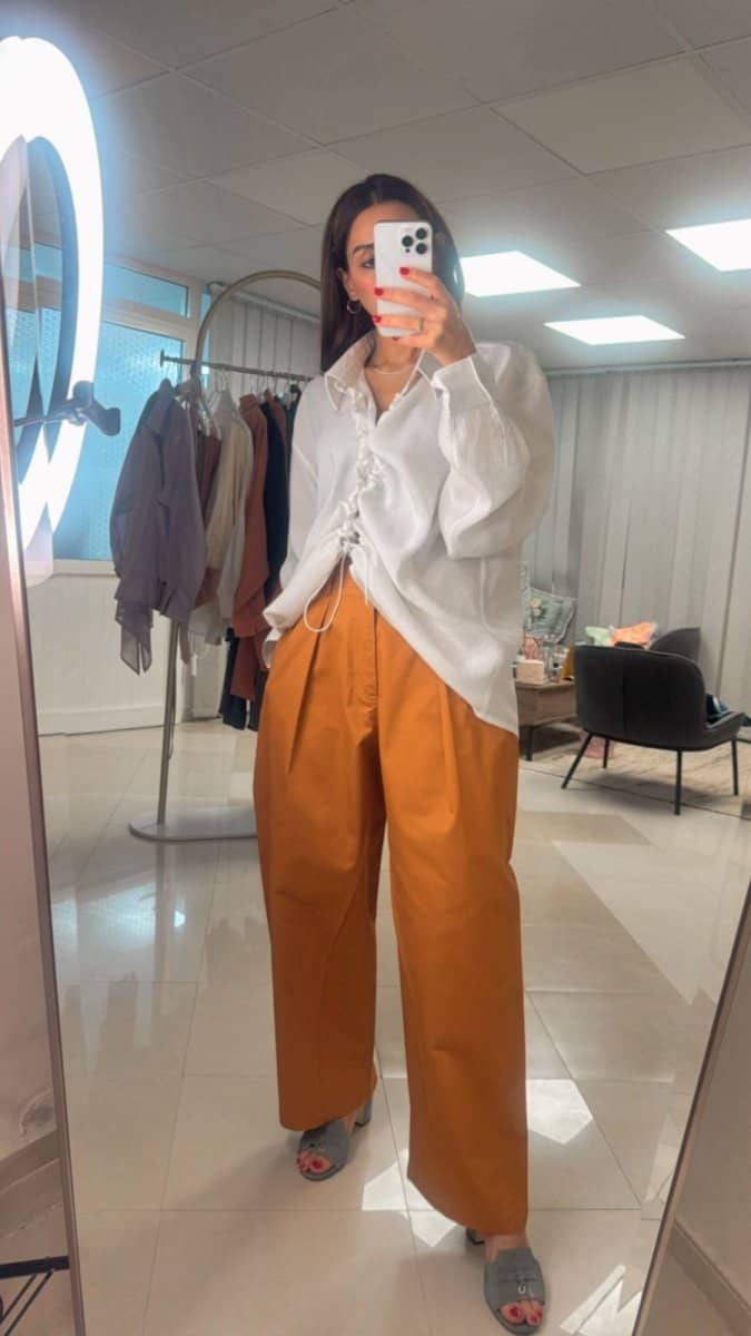 Adjustable Drawstring Statement Shirt - afroda