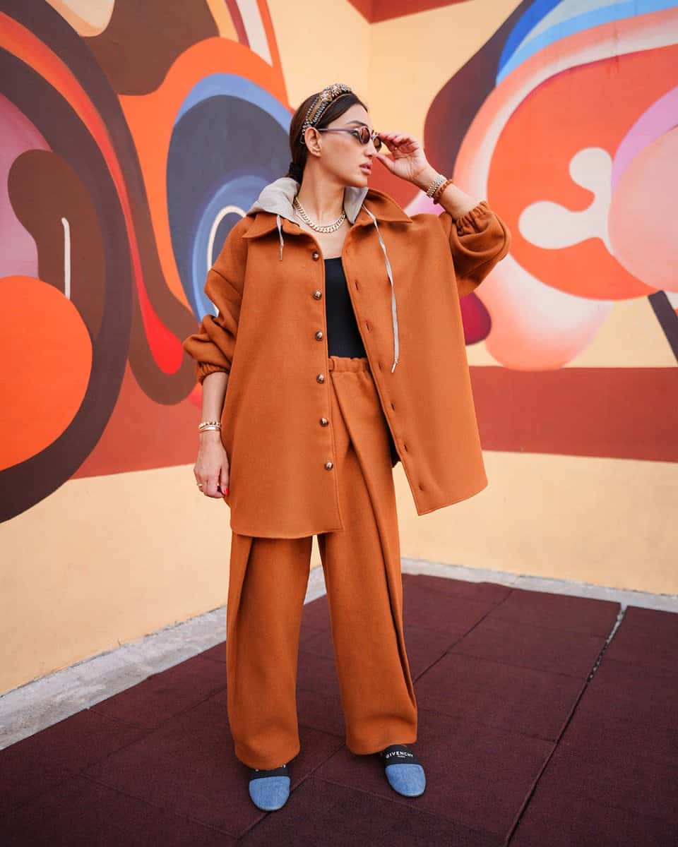 Oversized Button - Down Set - afroda