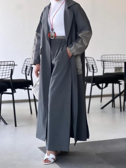 Soft Linen Tailored Set - afroda