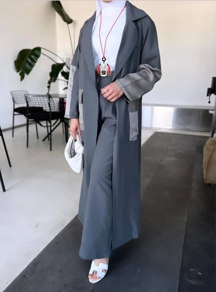 Soft Linen Tailored Set - afroda