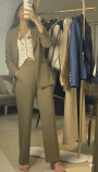 Tailored Pantsuit Set - afroda