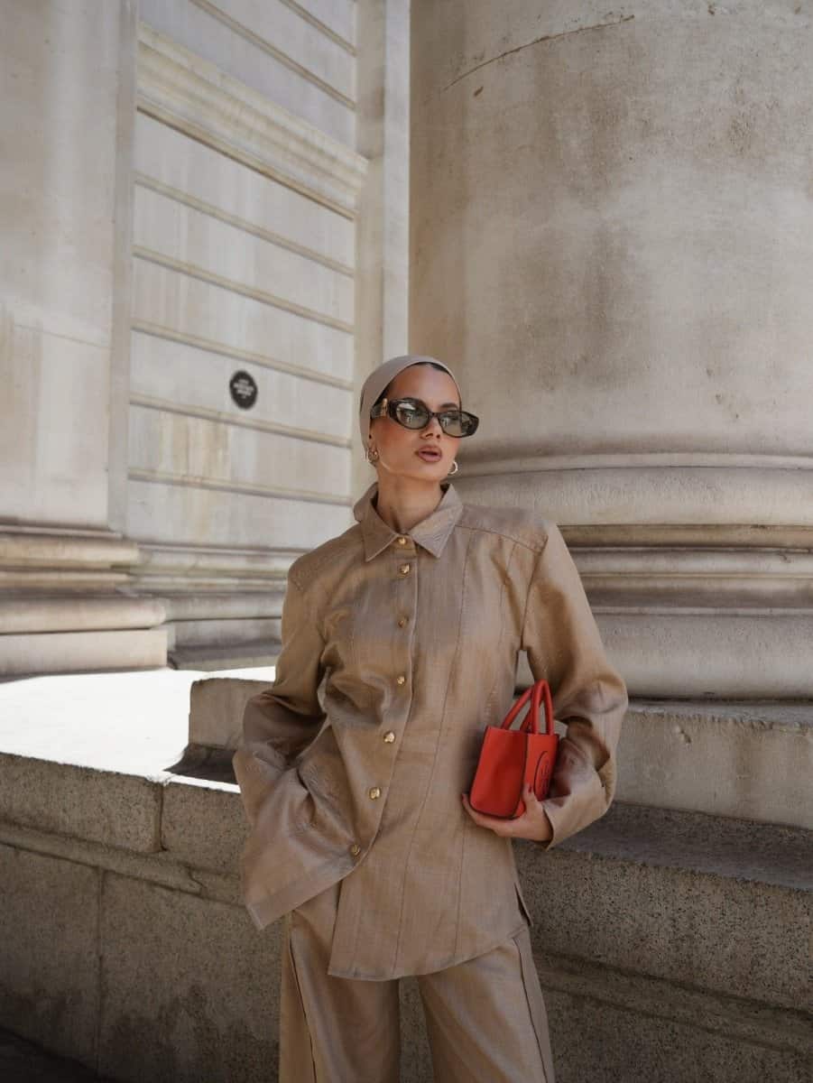 tailored-satin-set-sculpted-shirt-slit-pants-2298309 Tailored Satin Set – Sculpted Shirt & Slit Pants - afroda