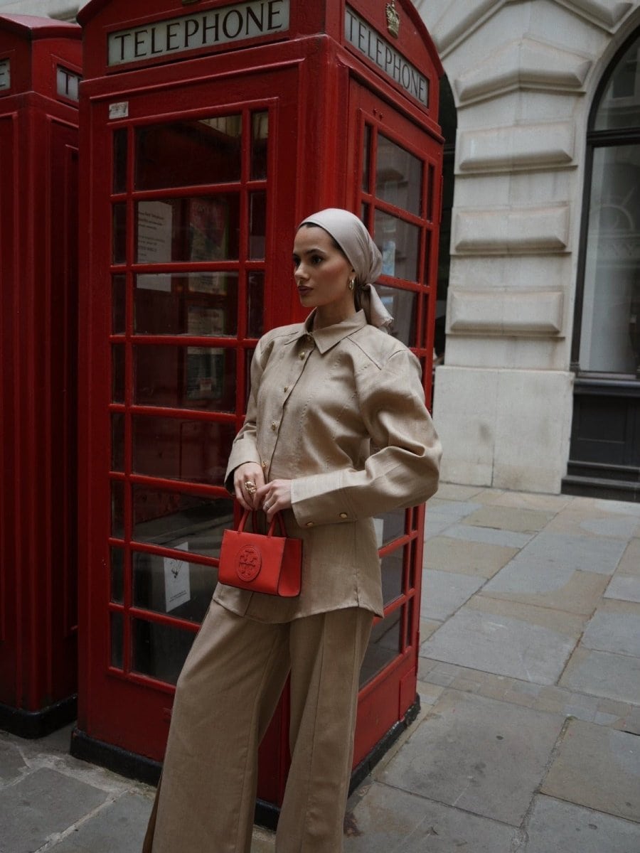 tailored-satin-set-sculpted-shirt-slit-pants-7788575 Tailored Satin Set – Sculpted Shirt & Slit Pants - afroda