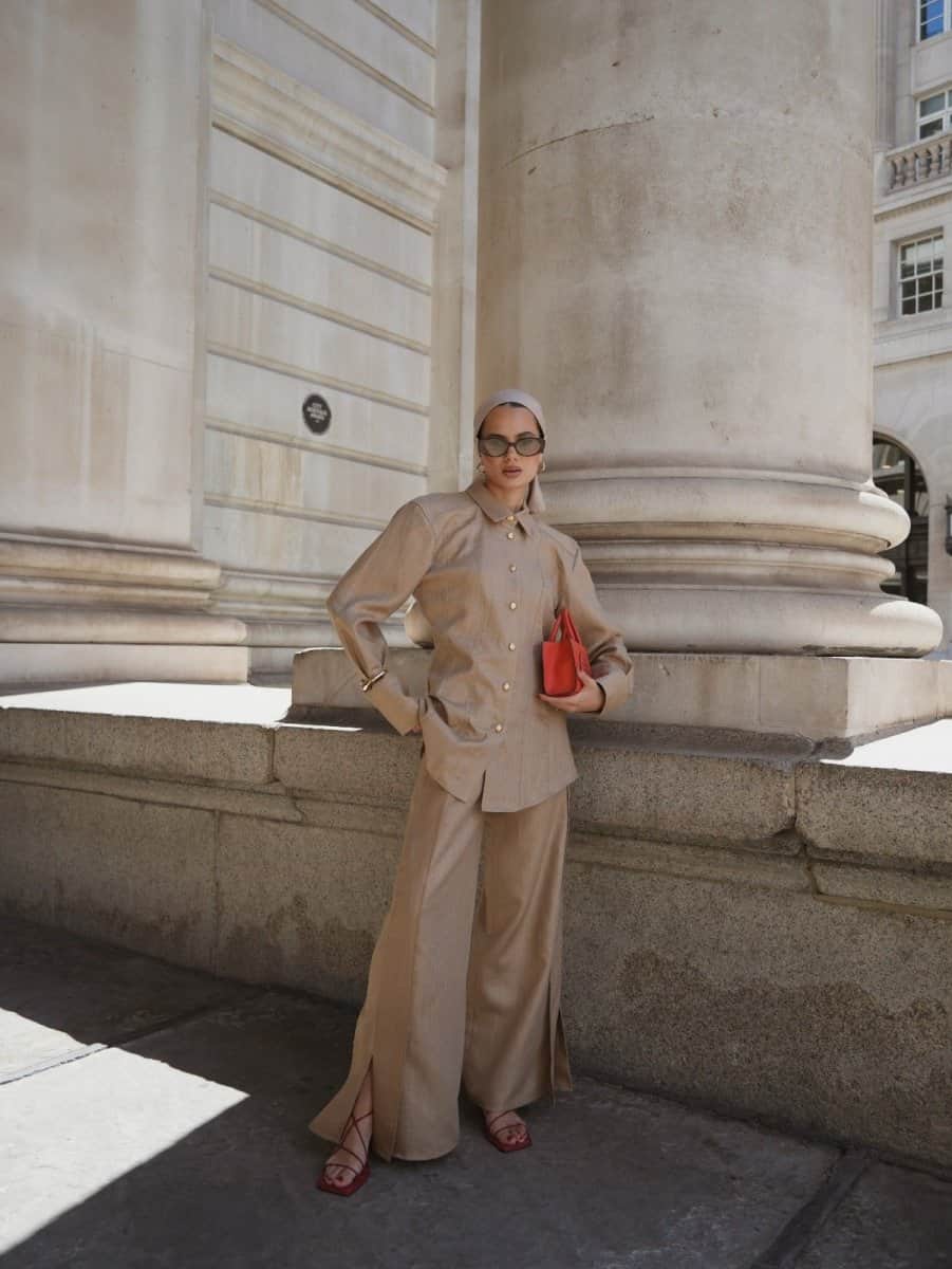 tailored-satin-set-sculpted-shirt-slit-pants-9919022-1 Tailored Satin Set – Sculpted Shirt & Slit Pants - afroda