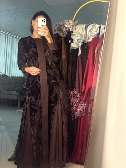 The Ramadan Velvet Abaya - afroda
