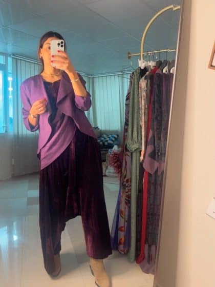 The Velvet Jumpsuit 2 - afroda